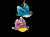 1 Set Decorative Resin Birds Pendant - Multicolor V1263-JX-936