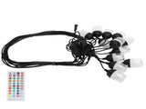 Outdoor Waterproof String Lights RGB Colorful Lights with RF IR Remote Control 100240VEU Plug V1294-YM0901-3119200177912