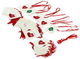 Christmas Advent Calendar Bags 31 Days Hanging Countdown Felt Gift Pockets for Party Festival V1294-YM0715-3115210230411
