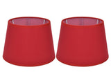 2Pcs Indoor Lamp Shade European Style Fabric Lampshade for E14 Chandelier Table Lamp Floor LampPX16 V1294-YM0710-3119210204912