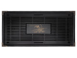 Gongfu Tea Tray Water Storage Drainage Home Decoration Ornament Serving Tray for Office Black V1294-YM0703-3118230040112