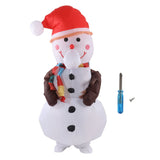 Inflatable Christmas Costume Funny Blow Up Christmas Party Doll Suit for 150190cm Adult Cosplay V1294-YM0703-3115230048811