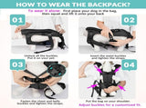 Dog Harness Storage Bags For Dogs Pet Accessories Dog Outdoor Gear High-Quality - Black - Size L V1107-136-67199-BLK-L