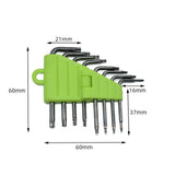 8Pcs Hex Torx Wrench Set L Type Screwdriver With Holes Hex Key T5 T7 T8 T9 T10 T15 T20 Hand Tools V1189-LWWAL-20260327-04210