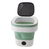12L Portable Washing Machine Multifunction Mini Foldable Washer and Spin Dryer for Underwear Socks V1294-YM0901-3113240107711