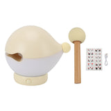 Wooden Fish Night Light Rechargeable Cordless Dimmable with Cute Stickers 3 Level Brightness Bedside V1294-YM0901-3115250014912