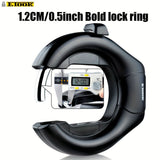bicycle lock, two-way installation, bike security, high-quality bike lock, anti-theft lock, V1102-140-BLA-70523