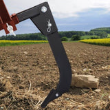 Hitch Mounted Ripper, 40.6cm Shank Length Box Scraper Shank, 4 Hole Site Box Blade for Tractor, 2 V952-PTQLTYCHSBD1609FFV0