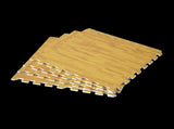12 Tile EVA Interlocking Gym Floor Mats Wood Colour for Home Yoga V63-821293