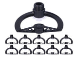 10Pcs Rotating Sprinkler G3/4 Male Thread Garden Lawn Sprayer Nozzle Greenhouse Supplies V1294-YM0901-3111210101611