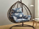Hanging Chair Cushion Egg Chair Rattan Hanging Swing Washable Nonslip Soft Swing Chair Cushion V1294-YM0717-10142960