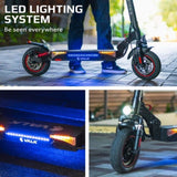 VALK Fusion 5 Electric Scooter, 500W, AU Compliant, 48V 13Ah Lithium, 50km Range, 40km/h, Quad V219-TRNESCVAF5NA