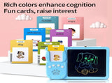 Talking Tablet,2-in-1 English Speaking Flashcards & Interactive Drawing Tablet for Language V1369-AZ3-W-21526