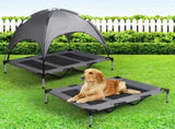 PaWz Pet Trampoline Bed Dog Cat Elevated X-Large PT1099-XL-GY