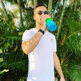 Lazy Dayz Spartan Drink Bottle 480ml - Pink Blue Ombre V915-LD0105-PB