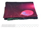 3D Digital Printing Curtains Personalized Christmas Printing 90g Waterproof Cloth Blackout V1294-YM0523-3117210203712