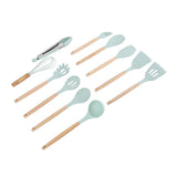 11Pcs Kitchen Set Heat Resistant Seamless Design Non Stick Comfortable Touch Cooking V1294-YM0901-3118230133111