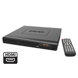 HDMI DVD Player w/ Remote Control, Compact Size, 8 Languages V196-DVDHD3470