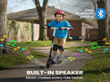 ALPHA Edge Electric Scooter Kids/Teens, 16km/h Max, Adjustable Height, UL Certified, AU Compliant, V219-TRNESCAL2BLA