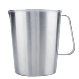 2000ml Large Stainless Steel Measuring Cup Mug Milk Frothing Pitcher Jug for Latte Coffee Art V1294-YM0727-JY09489