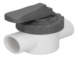 Diverter Valve Water Treatment Ball Valve with Handle for Swimming Pool AccessoryV502A V1294-YM0901-3111210206312