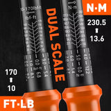 3Pc 1/2" Drive Click Torque Wrench Ratchet Socket Adaptor Extension WorkShop V465-81037