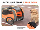 Dog Bike Trailer, Supports up to 30 kg, Pet Cart Bicycle Carrier, Easy Folding Frame with Quick V952-TCSCWZXCTC16LVAJAV0
