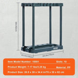 VEVOR Garden Tool Organizer, 10 Slots, Yard Tool Tower Rack for Garage Organization and Storage, V952-CKGJSNJSLCRS3T4IOV0
