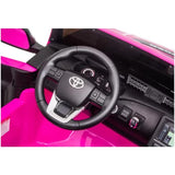 TOYOTA HILUX KIDS RIDE ON CAR 24V 800W 4 X 4 Ute Pink V580-PK-DK-HL850