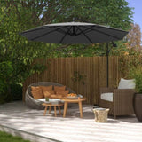 Milano 3M Outdoor Umbrella Cantilever With Protective Cover Patio Garden Shade ABM-401011