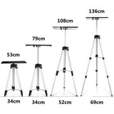 Adjustable Aluminium Laptop Projector Tripod Stand 52-140cm V178-66705