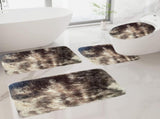 5Pc Bath Mats for Bathroom, Quick-Dry Bathroom Rugs Sets Washable Non-Slip Bath Mat Ultra Soft V1189-LWWAL-20260325-01096