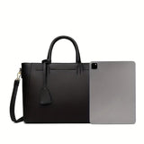 Women'S Tote Briefcase Commuting Bag Handheld Bag Cross-Body Bag Spacious Tote - Gray - Size V1347-127-68639-GRY-31-11-24