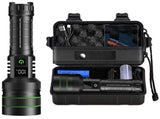 Rechargeable LED Flashlight - Military Flashlight - 5000 lumens - 26650 rechargeable battery - 6 V1188-MS-313-0535