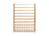 Artiss Shoe Rack Cabinet Bamboo 10-tier 50 Pairs BAM-B-SR2001-NT