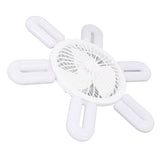 E27 Ceiling Fan with Light Remote Control 6 U Shaped Lights 3 Fan Blades Wind Speed Adjustable 6500K V1294-YM0901-3119240100911