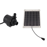 Solar Water Pump Kit 20W Submersible for Fountain Pond Bird Bath Irrigation Adjustable Water Volume V1294-YM0706-3111230186411