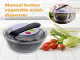 3L Salad Spinner with Lid, Small Vegetable and Fruit Washer & Dryer V1263-JX-5374