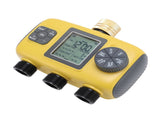 Sprinkler Timer 3/4-1/2in Faucets Programmable Hose Timer 3 Outlets Digital Display Watering V1294-YM0901-3111250084011