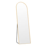 Yezi 165X60CM Full Length Mirror Wall Mounted Mirror Gold DECO1036-165-GD