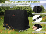 Ping Pong Table Cover, Outdoor Waterproof Ping Pong Table Cover, Table Tennis Cover Accessories Fits V1192-AZ-W-15455