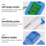 6-in-1 Soil Tester Multi-Function Digital Soil PH Large Screen Digital Display Test Value PH V1369-AZ3-W-11436