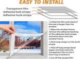 Window Film - Thermal for Windows - Window Film Sealing Set - Winter Window V1188-MS101-02795-1