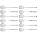 12PCS Silverware Set Stainless Steel Flatware Cutlery Kitchen Utensils for Hotel RestaurantSpoon V1294-YM0721-3118210027312
