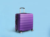 Slimbridge 24" Luggage Case Suitcase Purple 24 inch LG1009-24-PP_NZ