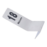 10PCS Table Number Cards Stainless Steel DoubleSided Digital Sign Seat Card 1120 Number V1294-YM0901-3118210195211
