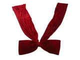Xmas Tree Topper Bow 5.9FT Large Xmas Velvet Bow Decoration for Holiday Party Garland Front Door V1294-YM0901-3115250090611