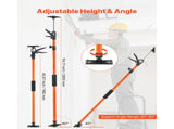 Cabinet Jack Support Pole, 2-Pack, 116-290 cm Steel Telescopic Quick Support Rod, Adjustable 3rd V952-QXKSCG2PCS45I1VOG001V0