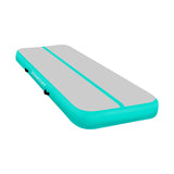 Powertrain Airtrack 20cm Thick 4m x 2m Inflatable Gymnastics Tumbling Mat Air Track - Mint Gree IFM-0402-GYGN