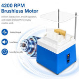 Stained glass grinder,4200r/min Glass grinder,with 5 Sizes Diamond Bits Automatic Water Filling V1107-145-43182